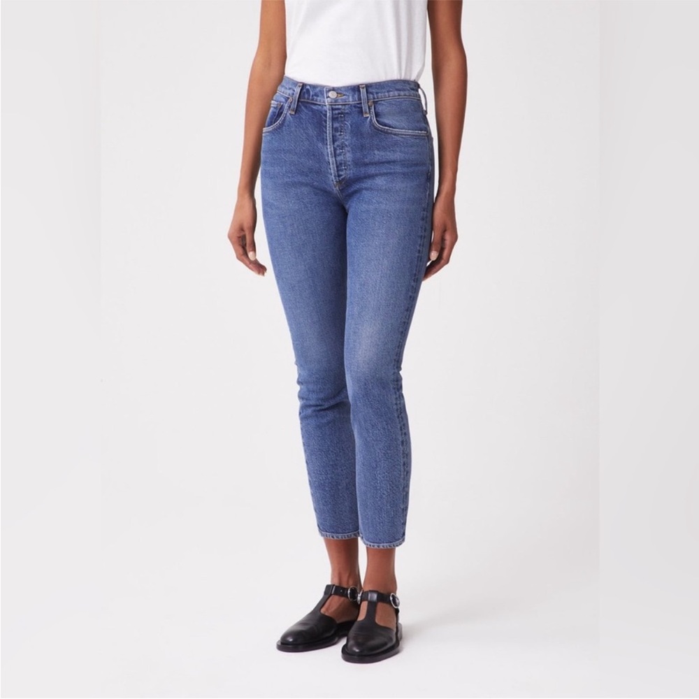 NWT! Agolde Riley jeans - Picture 3 of 16